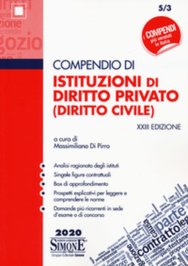 Compendio di istituzioni di diritto privato (diritto civile) - Librerie.coop Compendio di istituzioni di diritto privato (diritto civile) - Librerie.coop