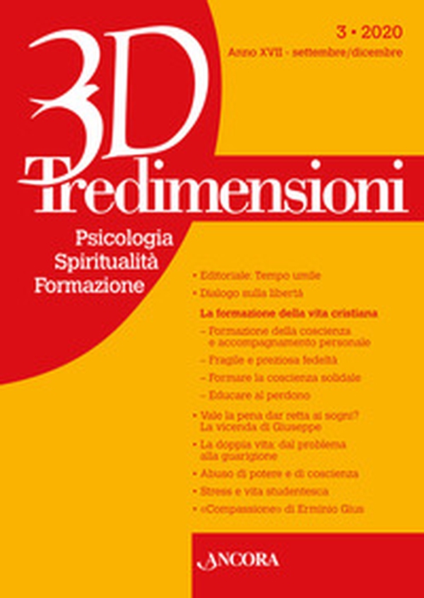 Tredimensioni. Psicologia, spiritualità, formazione - Librerie.coop Tredimensioni. Psicologia, spiritualità, formazione - Librerie.coop