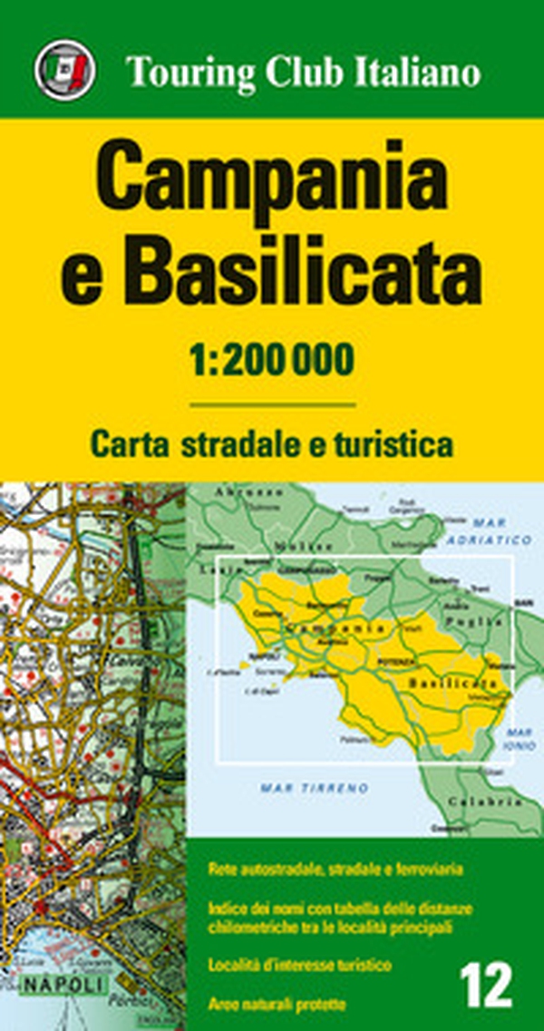 Campania e Basilicata 1:200.000. Carta stradale e turistica - Librerie.coop Campania e Basilicata 1:200.000. Carta stradale e turistica - Librerie.coop