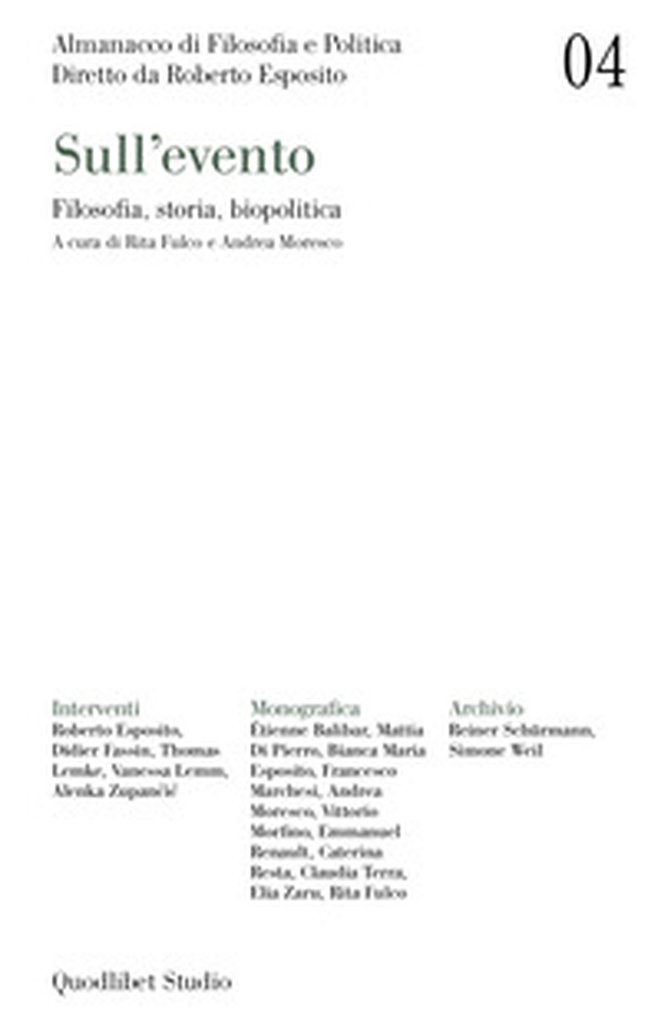 Almanacco di filosofia e politica - Vol. 4 - Librerie.coop Almanacco di filosofia e politica - Vol. 4 - Librerie.coop