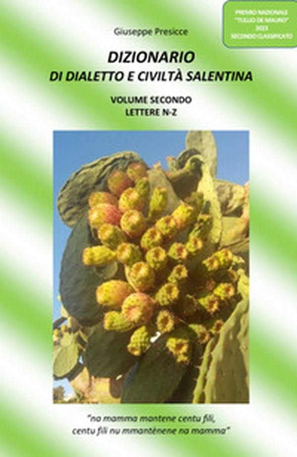 Dizionario di dialetto e civiltà salentina - Vol. 2 - Librerie.coop Dizionario di dialetto e civiltà salentina - Vol. 2 - Librerie.coop