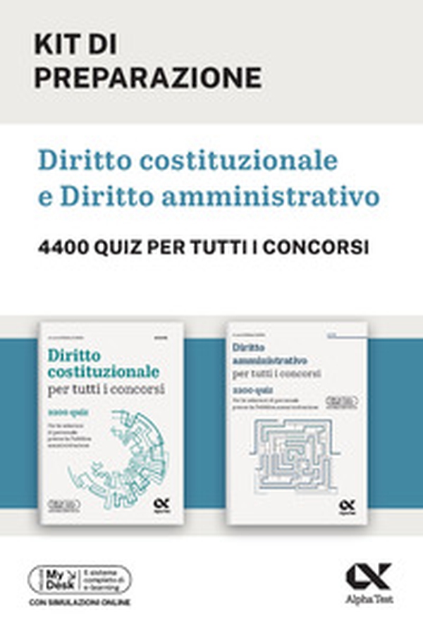Kit diritto costituzionale e amministrativo. 4400 quiz - Librerie.coop Kit diritto costituzionale e amministrativo. 4400 quiz - Librerie.coop