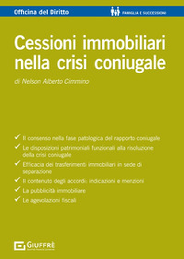 Cessioni immobiliari nella crisi coniugale - Librerie.coop Cessioni immobiliari nella crisi coniugale - Librerie.coop