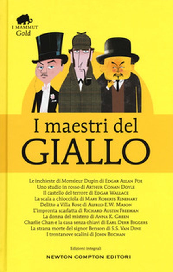 I maestri del giallo: Le inchieste di Monsieur Dupin-Uno studio in rosso-Il castello del terrore-La scala a chiocciola-Delitto a Villa Rose-L'impronta scarlatta... - Librerie.coop I maestri del giallo: Le inchieste di Monsieur Dupin-Uno studio in rosso-Il castello del terrore-La scala a chiocciola-Delitto a Villa Rose-L'impronta scarlatta... - Librerie.coop