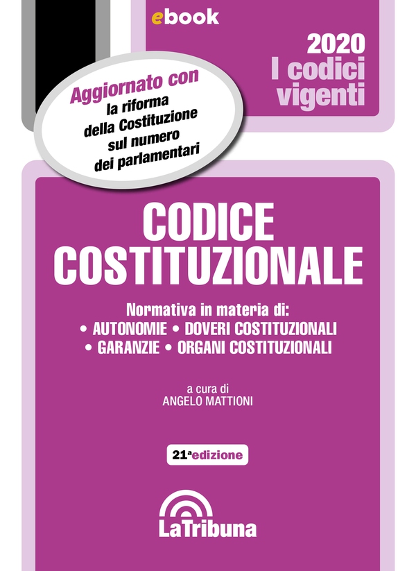 Codice costituzionale - Librerie.coop Codice costituzionale - Librerie.coop