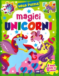 Magici unicorni. Mega puzzle - Librerie.coop
