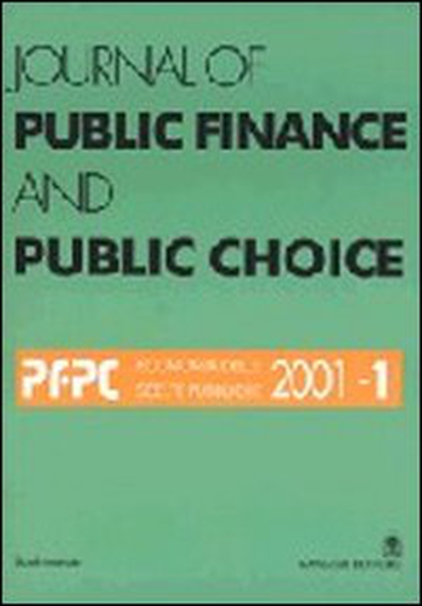 Journal of public finance and public choice. Economia delle scelte pubbliche - Librerie.coop Journal of public finance and public choice. Economia delle scelte pubbliche - Librerie.coop