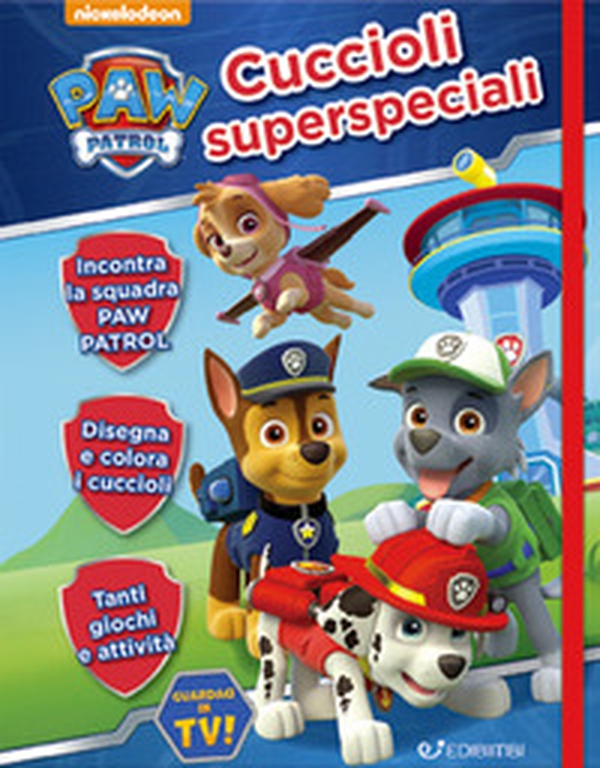 Cuccioli superspeciali. Paw Patrol. Diario con elastico - Librerie.coop Cuccioli superspeciali. Paw Patrol. Diario con elastico - Librerie.coop