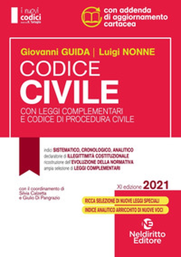 Codice civile con leggi complementari e codice di procedura civile. Concorso magistratura - Librerie.coop Codice civile con leggi complementari e codice di procedura civile. Concorso magistratura - Librerie.coop