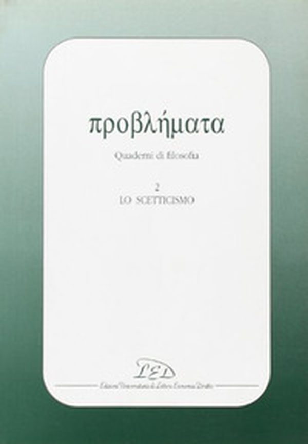 Problemata. Quaderni di filosofia - Librerie.coop Problemata. Quaderni di filosofia - Librerie.coop