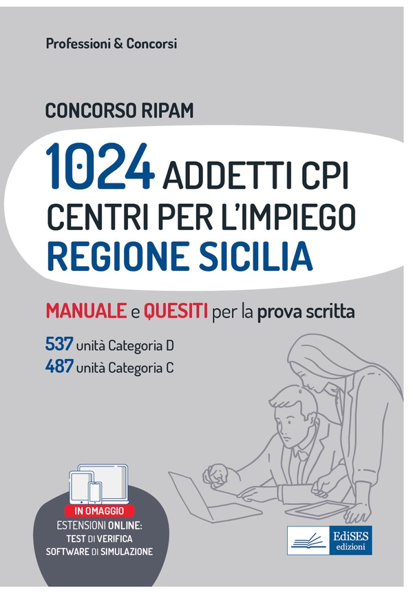 Manuale e quesiti per il concorso 1024 CPI Sicilia - Librerie.coop Manuale e quesiti per il concorso 1024 CPI Sicilia - Librerie.coop