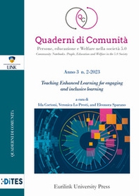Quaderni di comunità. Persone, educazione e welfare nella società 5.0 - Vol. 3-2 - Librerie.coop