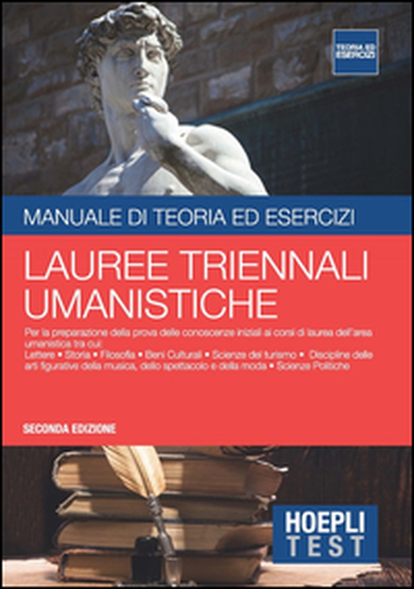 Hoepli Test. Manuale di teoria ed esercizi. Lauree triennali umanistiche - Librerie.coop Hoepli Test. Manuale di teoria ed esercizi. Lauree triennali umanistiche - Librerie.coop