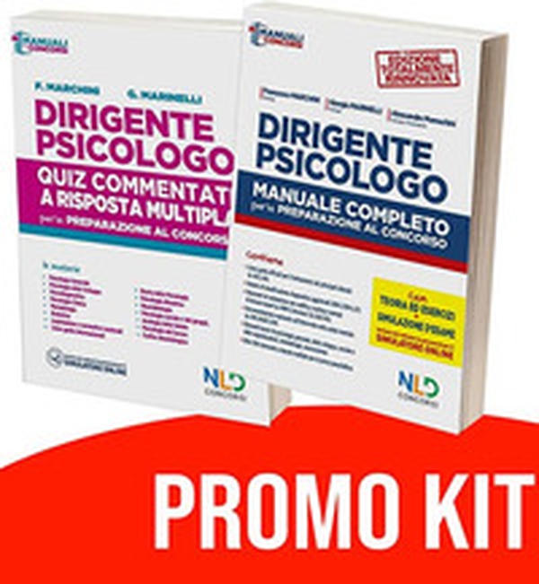Kit concorso dirigente psicologo: Manuale + Quiz completo per la preparazione al concorso - Librerie.coop Kit concorso dirigente psicologo: Manuale + Quiz completo per la preparazione al concorso - Librerie.coop