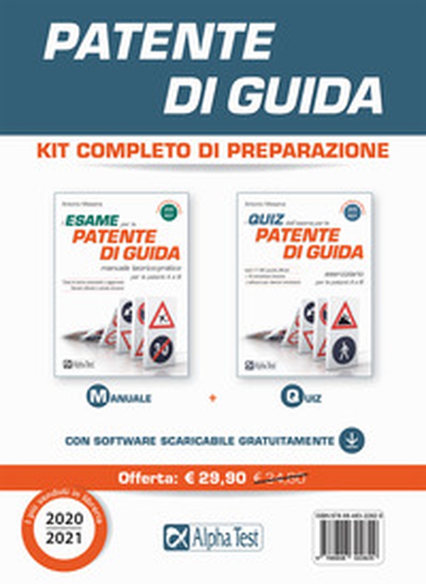 Patente di guida. Kit completo di preparazione: Manuale-Eserciziario - Librerie.coop Patente di guida. Kit completo di preparazione: Manuale-Eserciziario - Librerie.coop