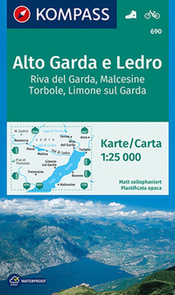 Carta escursionistica n. 690 - Alto Garda e Ledro, Riva del Garda, Malcesine, Torbole, Limone sul Garda 1:25.000 - Librerie.coop Carta escursionistica n. 690 - Alto Garda e Ledro, Riva del Garda, Malcesine, Torbole, Limone sul Garda 1:25.000 - Librerie.coop