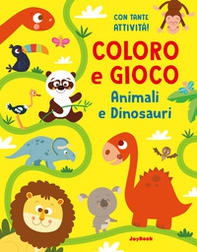 Animali e dinosauri. Coloro e gioco - Librerie.coop