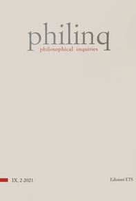 Philinq. Philosophical inquiries - Vol. 2 - Librerie.coop