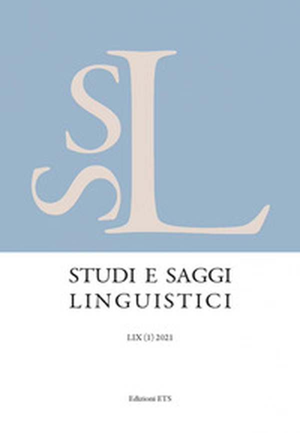 Studi e saggi linguistici - Vol. 1 - Librerie.coop Studi e saggi linguistici - Vol. 1 - Librerie.coop