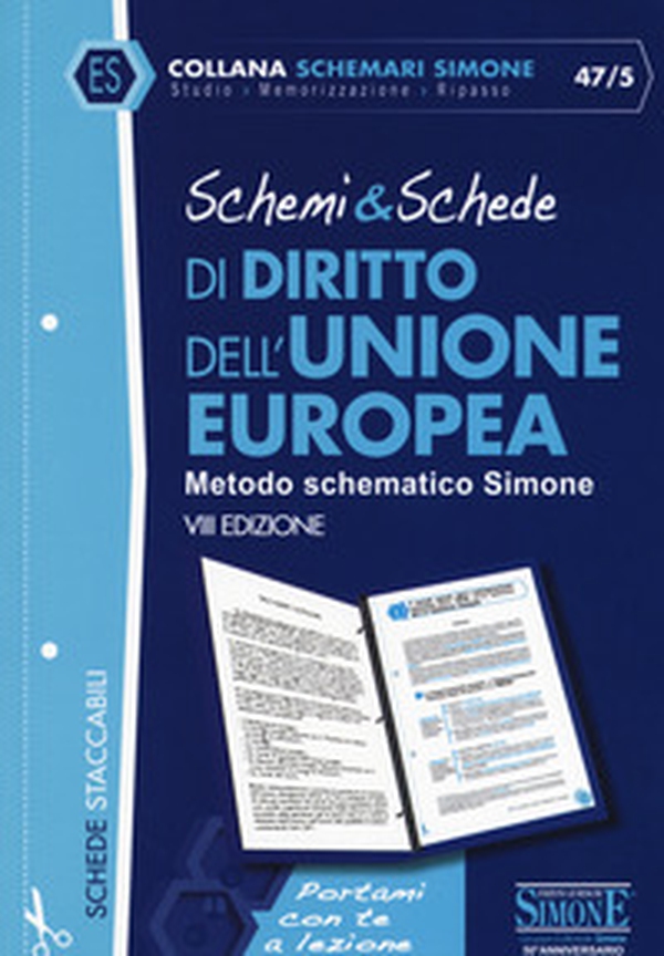 Schemi & schede di diritto dell'Unione Europea - Librerie.coop Schemi & schede di diritto dell'Unione Europea - Librerie.coop