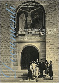 Correspondance Gino Severini-Jaques Maritain (1923-1966). Ediz. italiana - Librerie.coop