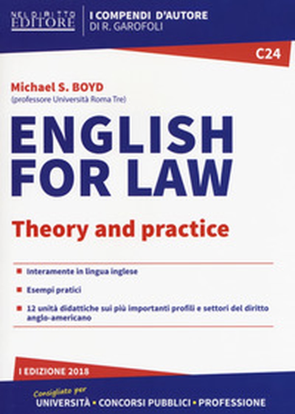English for law. Theory and practice - Librerie.coop English for law. Theory and practice - Librerie.coop