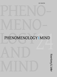 Phenomenology and mind - Vol. 24 - Librerie.coop