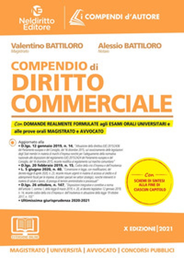 Compendio di diritto commerciale - Librerie.coop Compendio di diritto commerciale - Librerie.coop