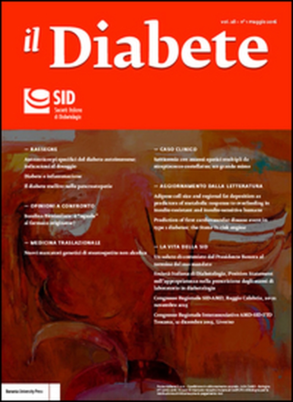 Il diabete. Con supplemento - Vol. 28\1 - Librerie.coop Il diabete. Con supplemento - Vol. 28\1 - Librerie.coop