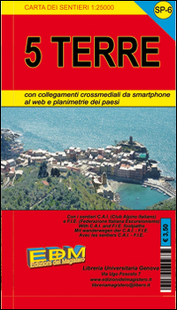 SP 42B Cinque Terre 1:25.000 - Librerie.coop SP 42B Cinque Terre 1:25.000 - Librerie.coop