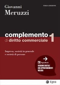 Complemento di diritto commerciale - Vol. 1 - Librerie.coop