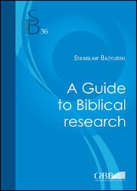 A guide to biblical research - Librerie.coop