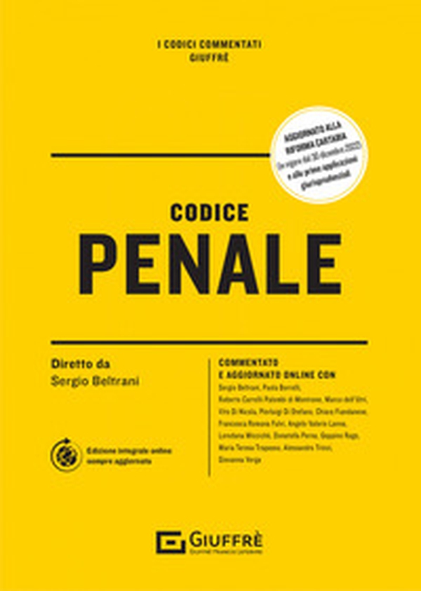 Codice penale - Librerie.coop Codice penale - Librerie.coop