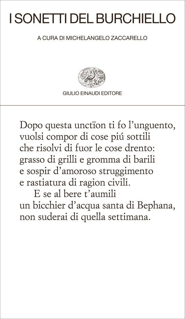 I sonetti del Burchiello - Librerie.coop I sonetti del Burchiello - Librerie.coop