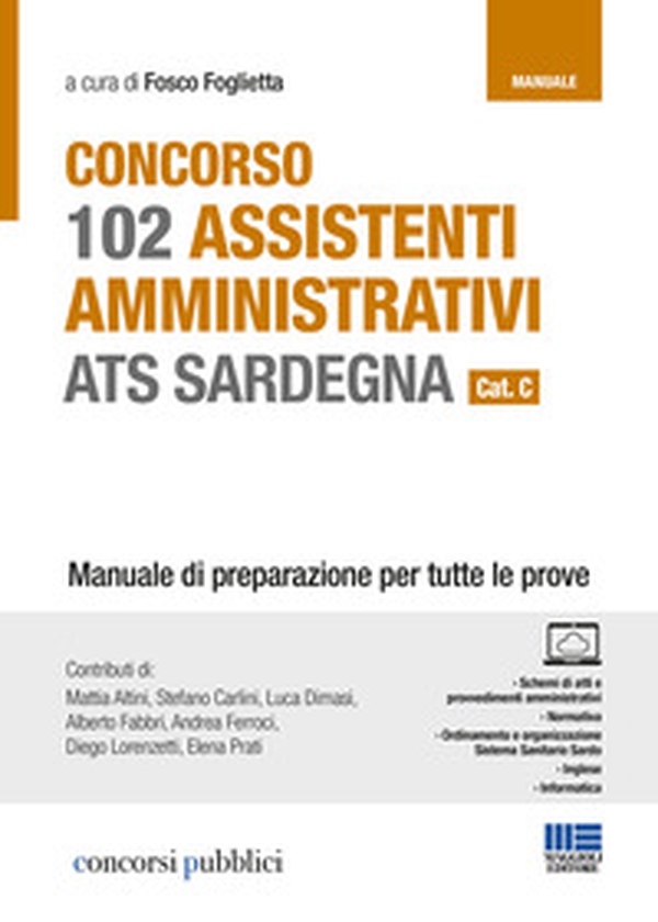 Concorso 102 assistenti amministrativi ATS Sardegna - Librerie.coop Concorso 102 assistenti amministrativi ATS Sardegna - Librerie.coop