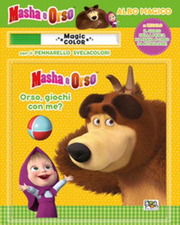 Orso, giochi con me? Masha e Orso. Albo magico - Librerie.coop Orso, giochi con me? Masha e Orso. Albo magico - Librerie.coop