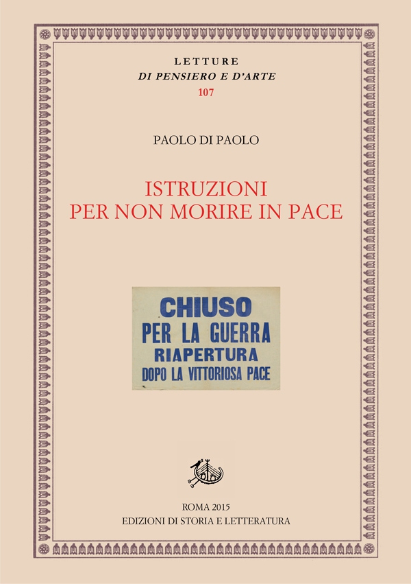Istruzioni per non morire in pace. Istruzioni - Rivoluzioni - Teatro - Librerie.coop Istruzioni per non morire in pace. Istruzioni - Rivoluzioni - Teatro - Librerie.coop