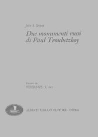 Due monumenti russi di Paul Troubetzkoy - Librerie.coop