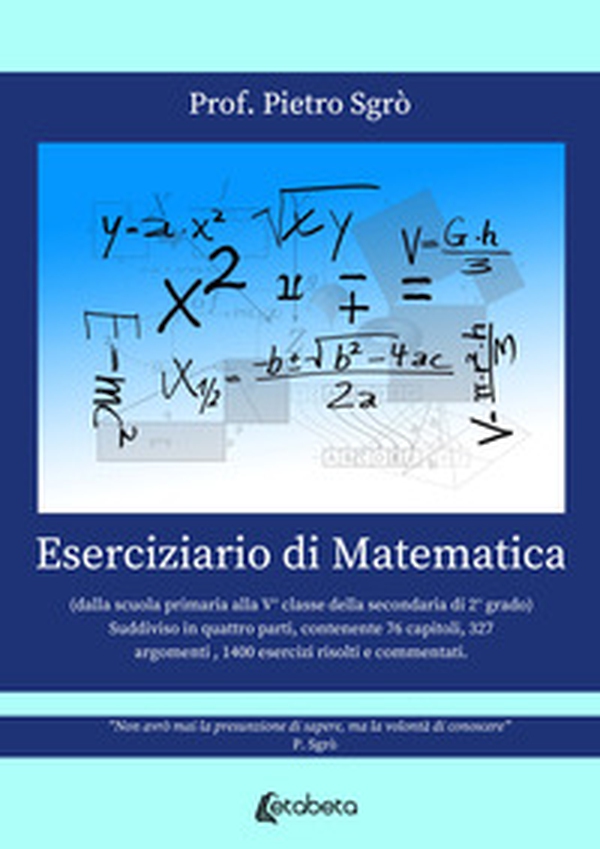 Eserciziario di matematica - Librerie.coop Eserciziario di matematica - Librerie.coop