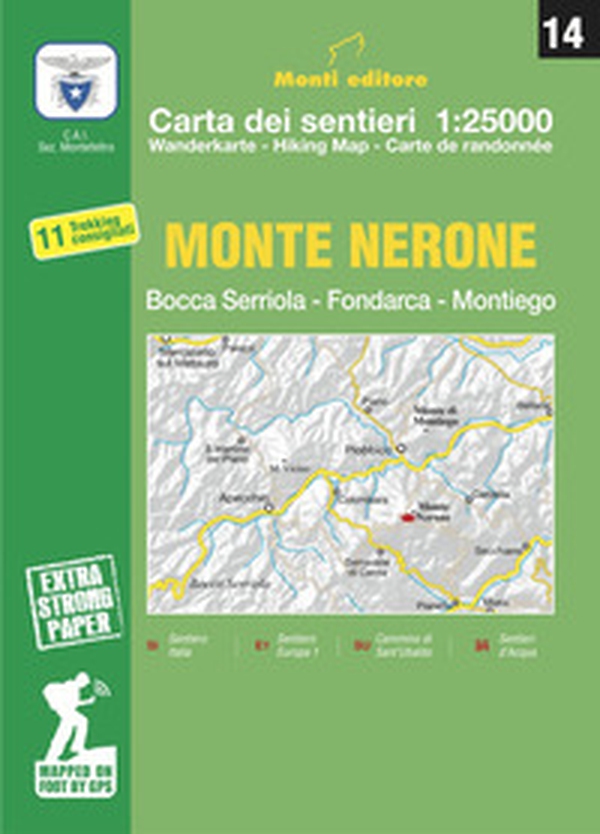 Monte Nerone. Apecchio, Mercatello sul Metauro, Piobbico, Pianello 1:25.000 - Librerie.coop Monte Nerone. Apecchio, Mercatello sul Metauro, Piobbico, Pianello 1:25.000 - Librerie.coop