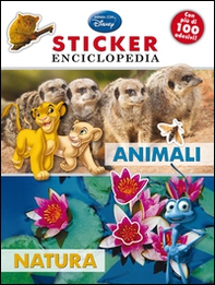 Animali, natura. Sticker enciclopedia - Librerie.coop