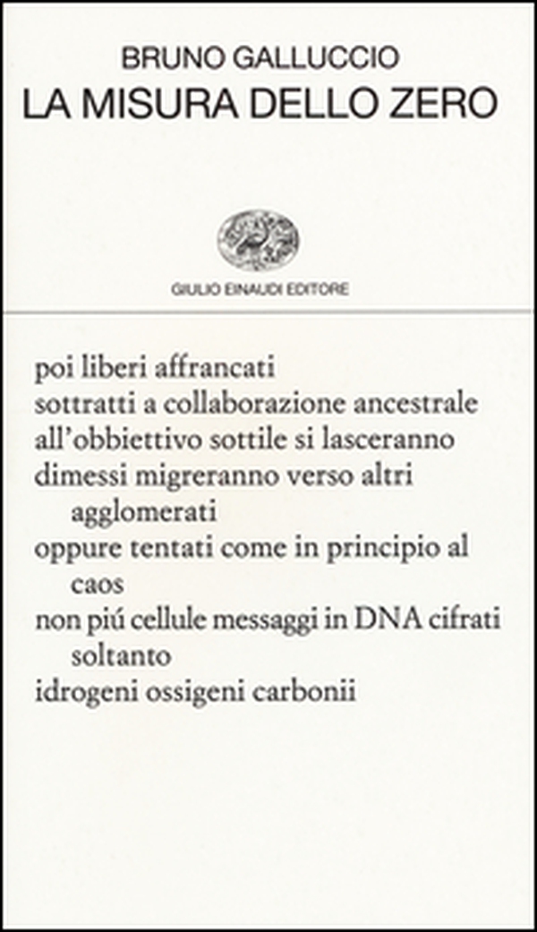La misura dello zero - Librerie.coop La misura dello zero - Librerie.coop