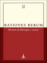 Rationes rerum. Rivista di filologia e storia - Vol. 12 - Librerie.coop