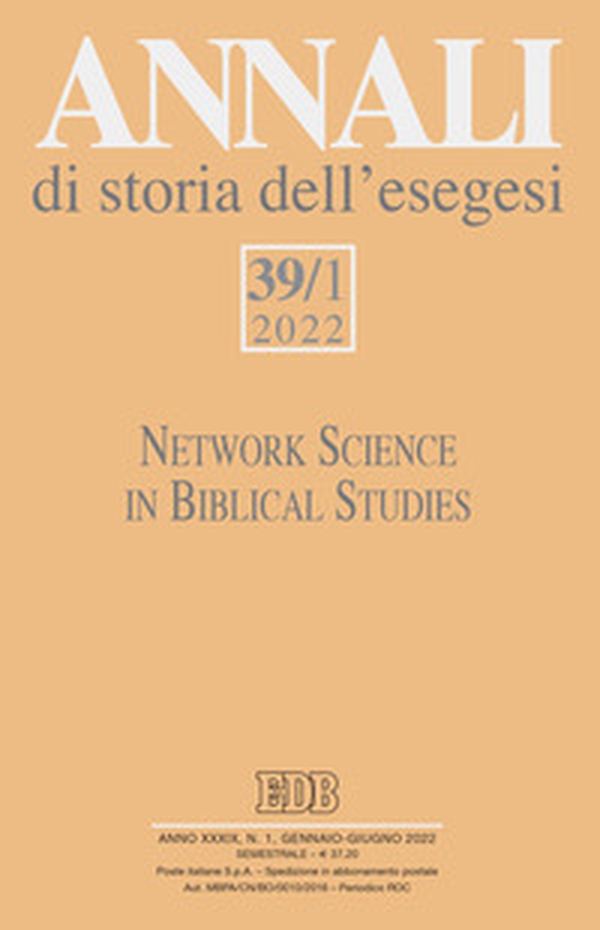 Annali di storia dell'esegesi - Librerie.coop Annali di storia dell'esegesi - Librerie.coop