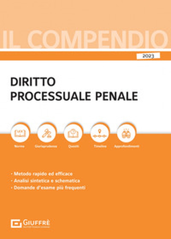 Compendio di diritto processuale penale - Librerie.coop Compendio di diritto processuale penale - Librerie.coop