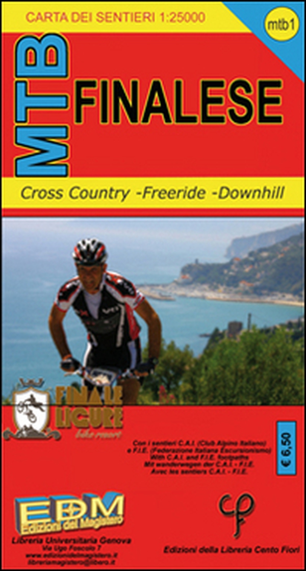 MTB-1 Finalese. Carte dei sentieri di Liguria per mountain bike MTB VTT - Librerie.coop MTB-1 Finalese. Carte dei sentieri di Liguria per mountain bike MTB VTT - Librerie.coop
