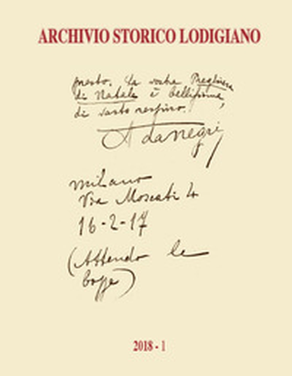 Archivio storico lodigiano - Librerie.coop Archivio storico lodigiano - Librerie.coop