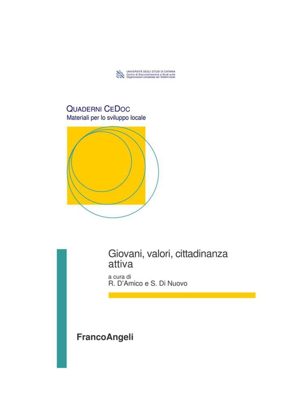 Giovani, valori, cittadinanza attiva - Librerie.coop Giovani, valori, cittadinanza attiva - Librerie.coop