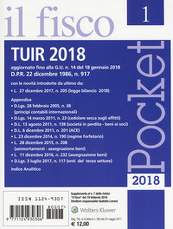 TUIR 2018 - Librerie.coop TUIR 2018 - Librerie.coop