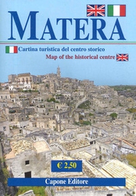Matera. Cartina turistica del centro storico-Carte touristique du centre historique - Librerie.coop
